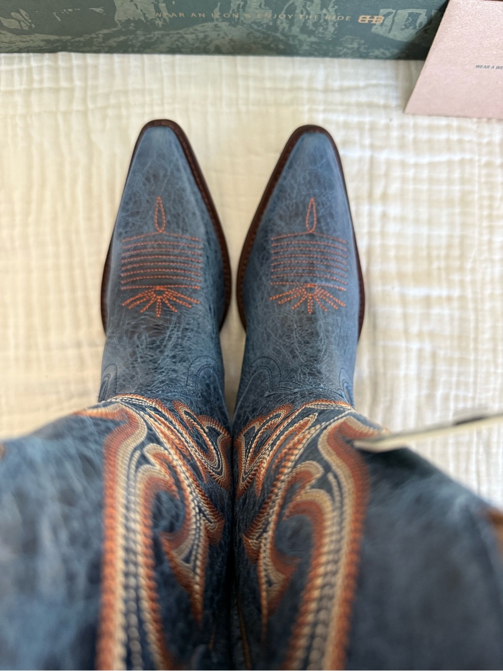 NWT Buck & Brana Tessa Cowboy Boots Size 8.5 - Picture 6 of 13